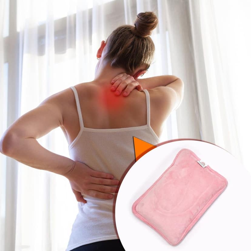 Electric Heating Pad: Targeted Pain Relief for Back, Hand & Muscles view 5