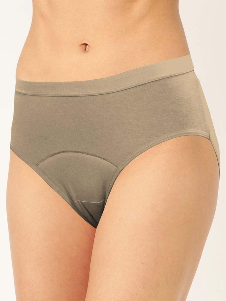 Women Hipster Organic Cotton Period Underwear view 3
