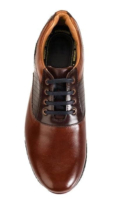 HITCARO Men's Proffessional Leather Golf Shoes | Lace-Up | Waterproof | Comfortable | Breathable view 3