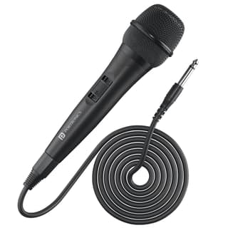 Portronics Provox 6.35mm Dynamic Microphone - Black