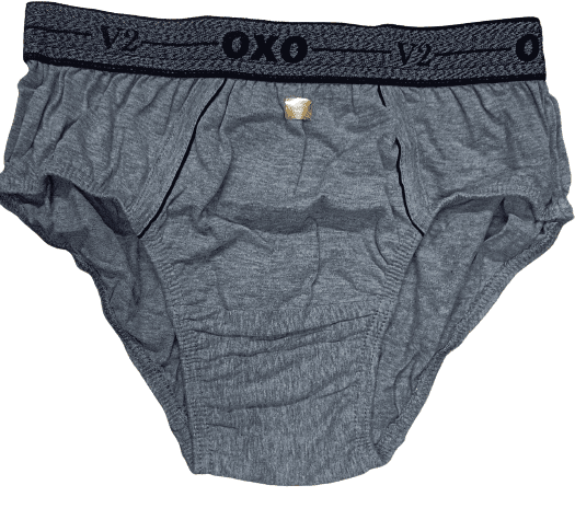 TheBest Boys Briefs Kids Underwear Cotton Outer-Elastic Red Navy Blue Grey Black
