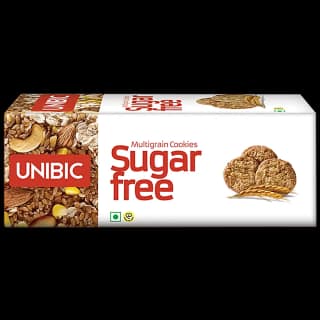 Unibic Sugar Free Multigrain Cookies, 75 G