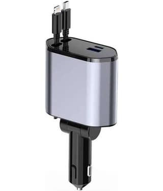 SKYRISE 2 in 1 Cable 3A Universal Travel Adapter
