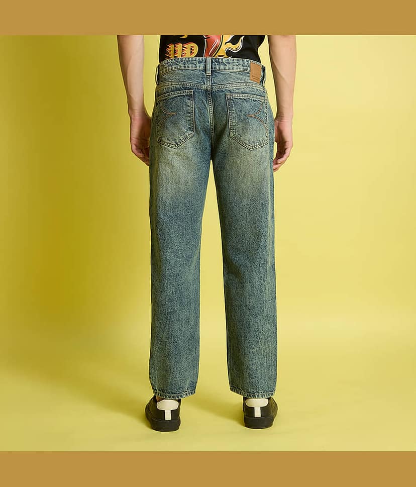 Bene Kleed Men Relaxed Fit Light Fade Jeans view 4