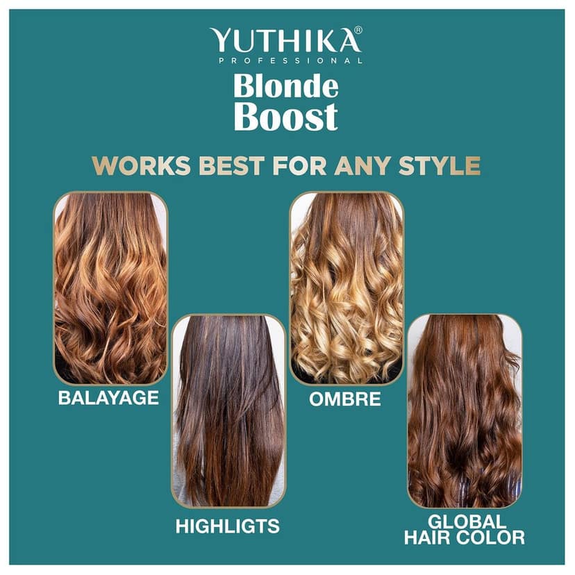 Yuthika Professional Blonder Powder for Hair 60gm Multi Techniques Hair Lightning Powder, Pristine Blonde Radiance view 5