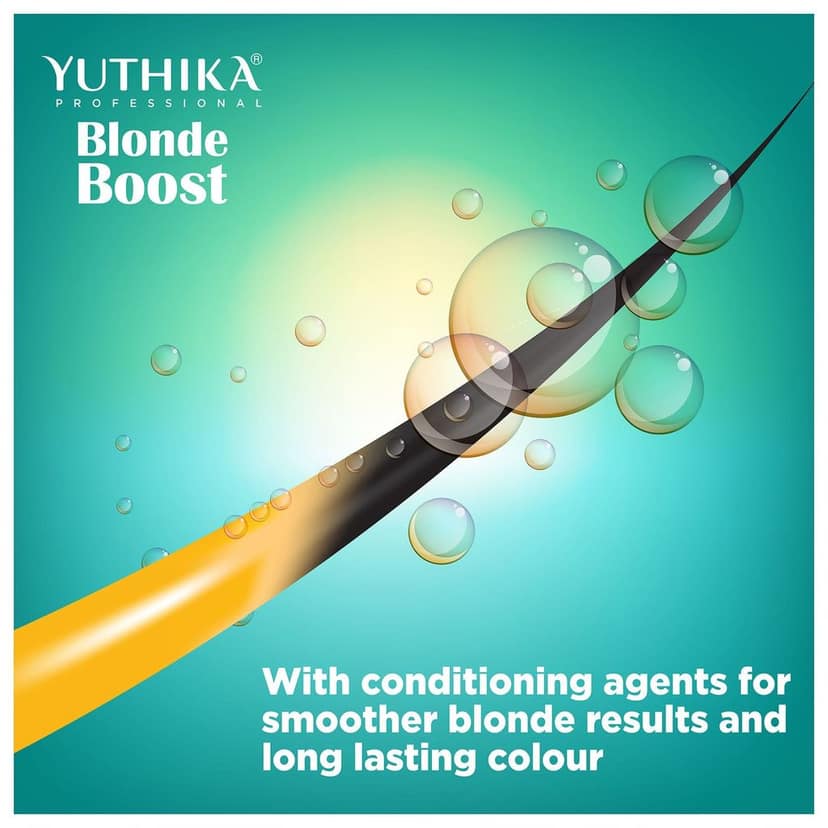 Yuthika Professional Blonder Powder for Hair 60gm Multi Techniques Hair Lightning Powder, Pristine Blonde Radiance view 6
