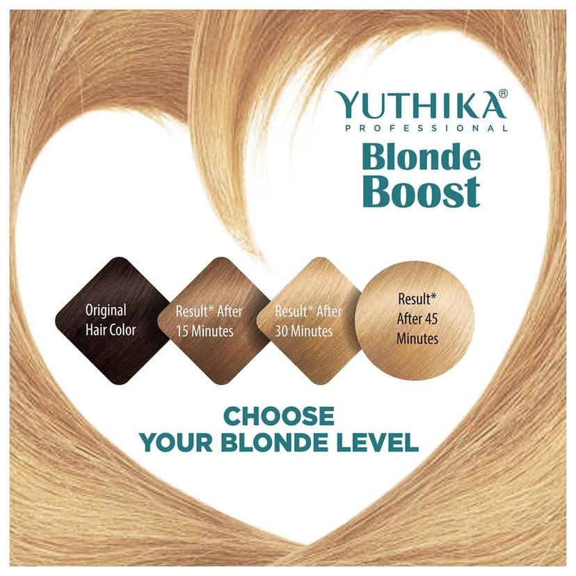 Yuthika Professional Blonder Powder for Hair 60gm Multi Techniques Hair Lightning Powder, Pristine Blonde Radiance view 9