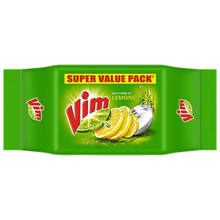 Vim Dishwash Bar - Lemon, 200 G (Pack Of 4)