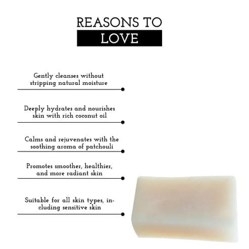 100% Natural Patchouli Soap view 2