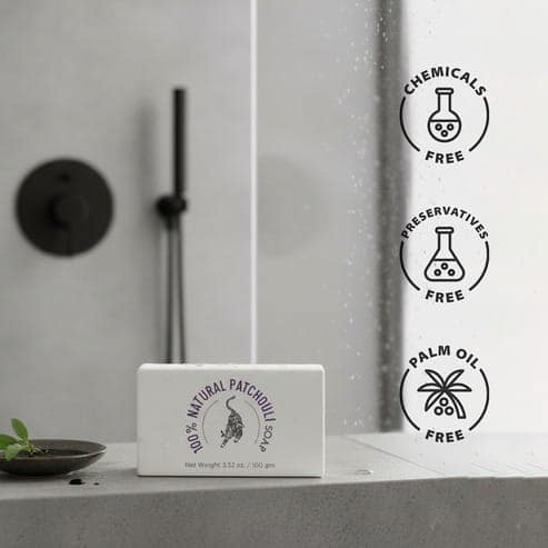 100% Natural Patchouli Soap view 6