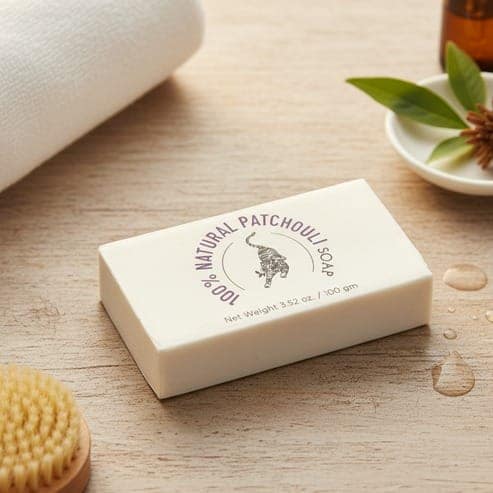 100% Natural Patchouli Soap view 9