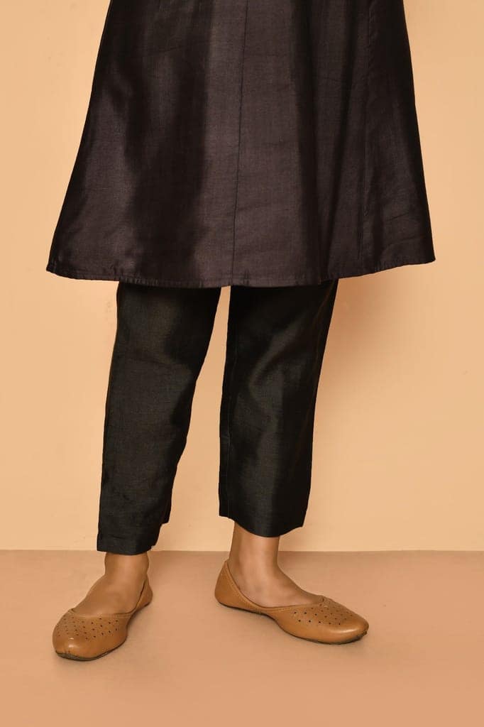 Diti handloom madhubani cotton silk kuta set view 7