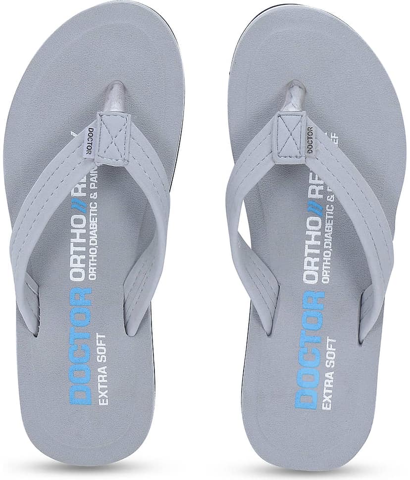 DOCTOR EXTRA SOFT - Black Women's Thong Flip Flop