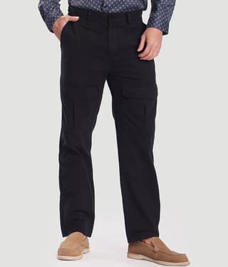 IVOC Straight Men's Cargos - Black ( Pack of 1 )