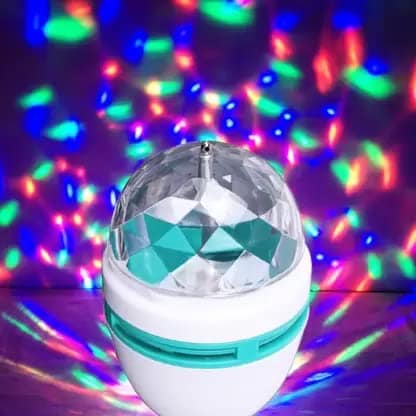 Elecsera LED Rotating Bulb Light Lamp for Party/Home/Diwali Decoration