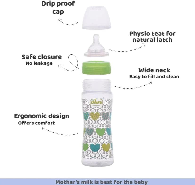 Baby Feeding Bottle – BPA-Free, Leak-Proof & Safe view 2