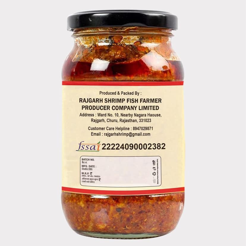 Fish Pickle (100 gm) view 2