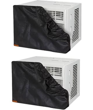 PrettyKrafts Set of 2 Others Black AC Cover for Tower AC