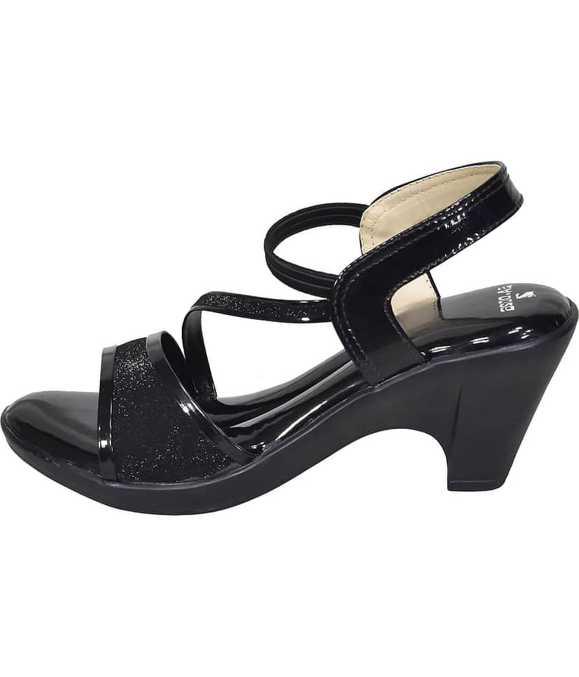 Dream Makers - Black Women's Sandal Heels view 2