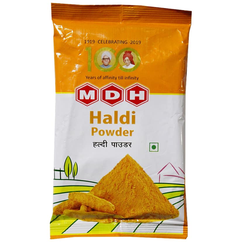 Mdh Powder - Haldi, 100 G Poly Pack view 2