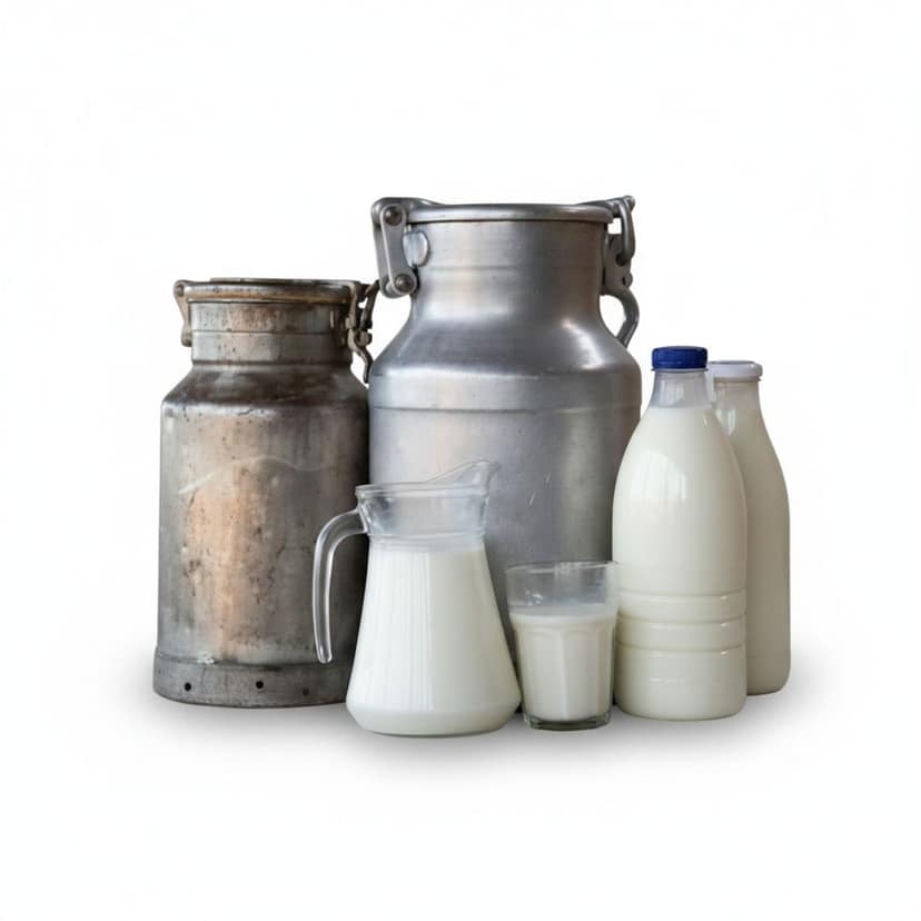 Fresh Dairy Milk - 10 kg - One bulk container view 2