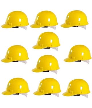 Safety Helmet For Boys & Girls, Construction Hat Accessory (Freesize, 10pc)