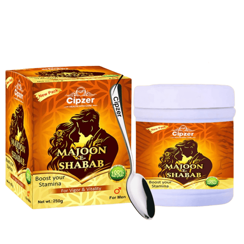 Cipzer Majoon E Shabab | Ayurvedic & Unani Tonic for Male Vitality, Energy & Performance (125 gm)
