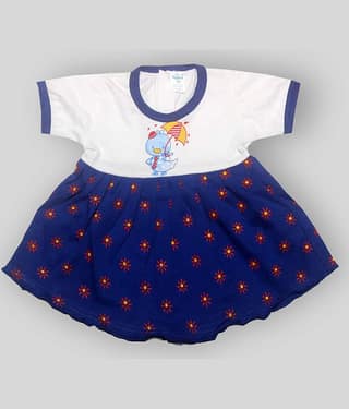 INFANT Baby Girls 100% Cotton Frocks ( Multi )
