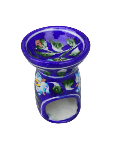 Blue Pottery Oil Diffuser view 2