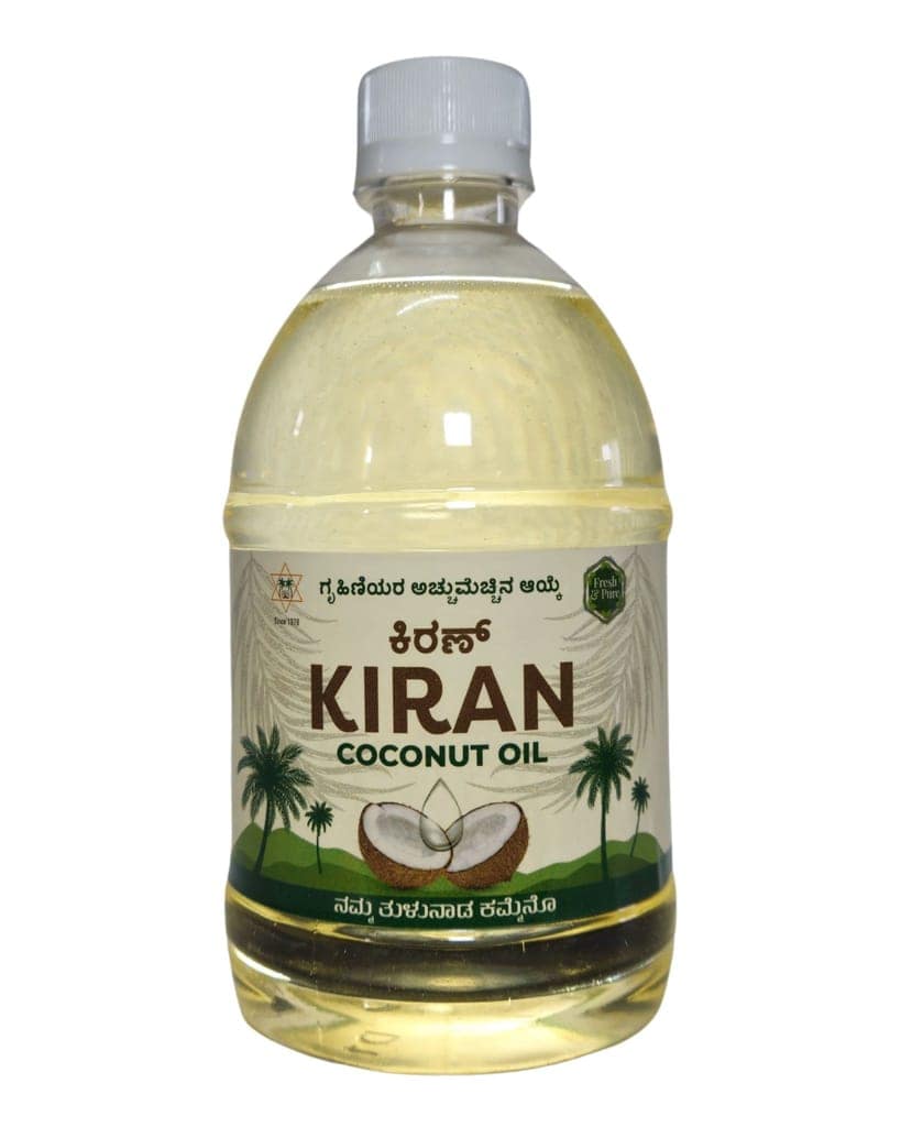 Kiran Coconut Oil Bottle 500ML view 2