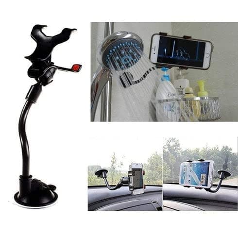 FLEXIBLE MOBILE STAND MULTI ANGLE ADJUSTMENT WITH 360 DEGREE ADJUSTMENT FOR CAR & HOME USE MOBILE STAND view 3
