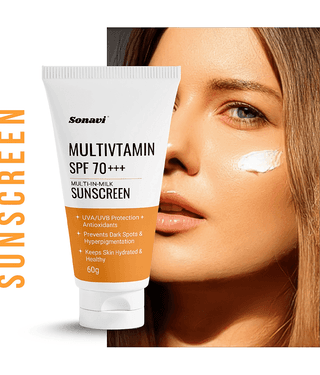 Sonavi SPF 70 Outdoor Tanning Sunscreen Cream For Oily Skin ( Pack of 1 )