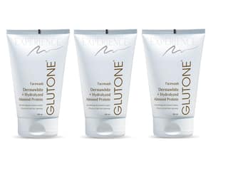 Glutone Face Wash| Glow & Radiance Face Wash| With Fruit Extracts| Enriched Hydrolyzed Almond Protein| Sugar-Based Formula| 100ml (Pack of 3) Glutone Face Wash| Glow & Radiance Face Wash| With Fruit Extracts| Enriched Hydrolyzed Almond Protein| Sugar-Bas