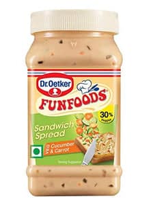 Funfoods Dr.Oetker Eggless Sandwich Spread Cucumber Carrot 300G