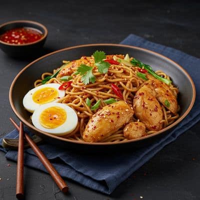 Chicken Double Egg Noodles