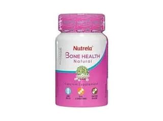 Nutrela Bone Health Natural Calcium for Supplement for Women | Ayurvedic Calcium for Men | For bone Health | Joint Health | 30 Capsules