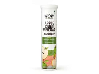 WOW Apple Cider Vinegar Probiotics Effervescent