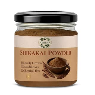 Atrika Shikakai Powder 150g | Natural Hair Cleanser | Herbal Powder for Hair Growth, Dandruff & Shine