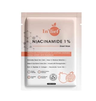 DHRUVINSRI Salicylic Acid 1% Clarifying & Pore-Refining Facial Sheet Mask – Acne Control, Skin Tone Balancing & Firmness Boosting Mask with Blueberry Extract - 1Pcs