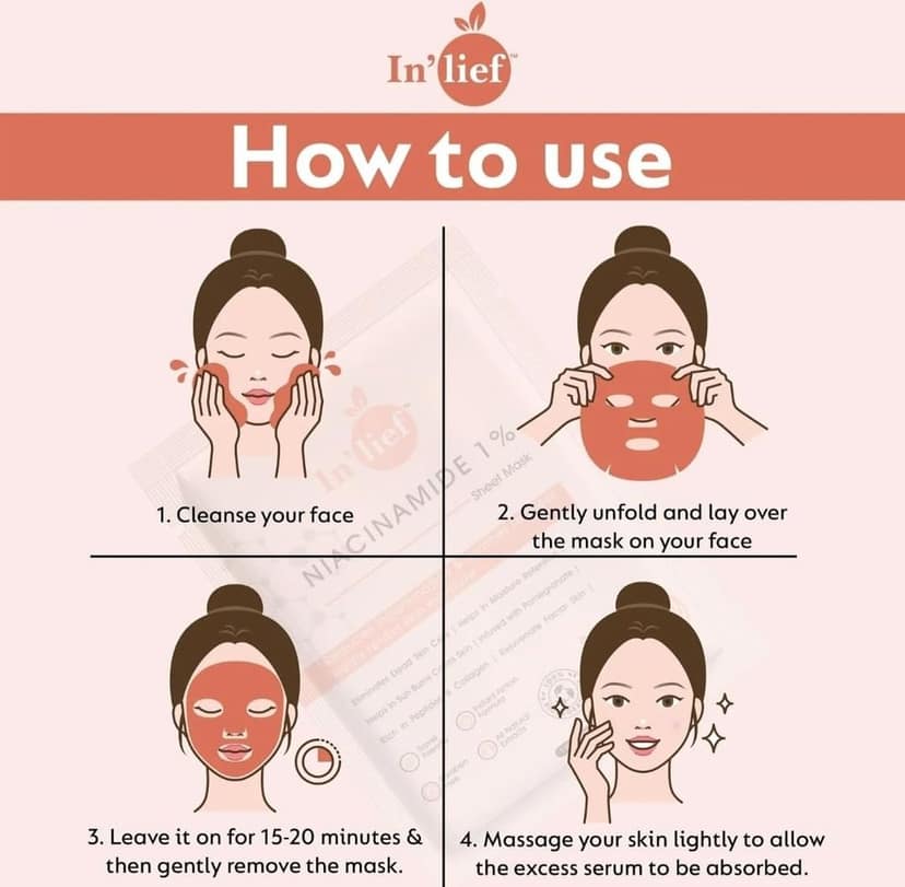 DHRUVINSRI Salicylic Acid 1% Clarifying & Pore-Refining Facial Sheet Mask – Acne Control, Skin Tone Balancing & Firmness Boosting Mask with Blueberry Extract - 1Pcs view 5