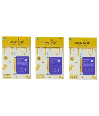 HONEY TWIGS Multifloral Honey Himalayan Multiflora 720 g Pack of 3