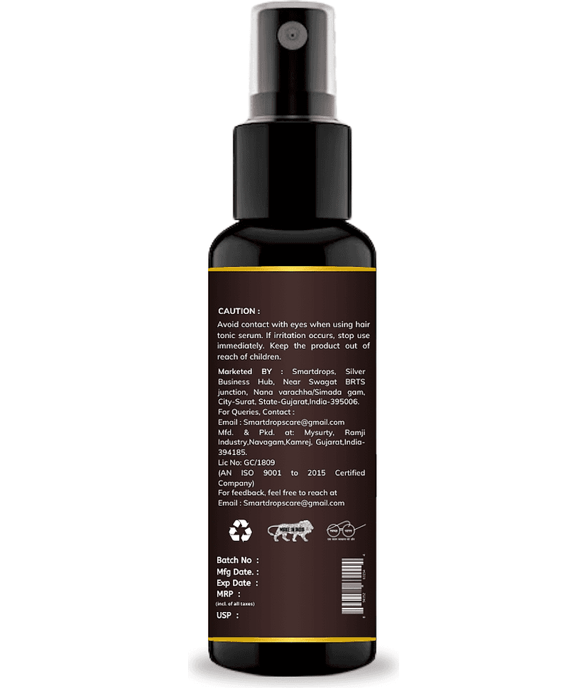 Smartdrops Anti Dandruff Coconut Oil 300 ml ( Pack of 3 ) view 2
