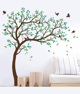 Inkfence Wall Sticker Nature ( 100 x 100 cms )