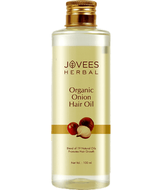 Jovees Herbal Organic Onion Hair Oil Controls Hair Fall For All Hair Types (Pack of 1)