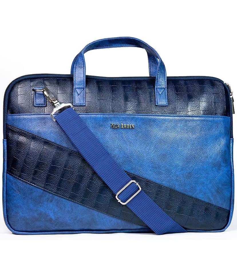 Man Arden 14 Ltrs Blue Laptop Bags