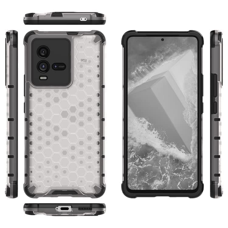 Faircost for iQOO 9T 5G Hybrid Shockproof Back Cover Hard Outside Soft Inside- (Polycabonate::Transparent) view 2