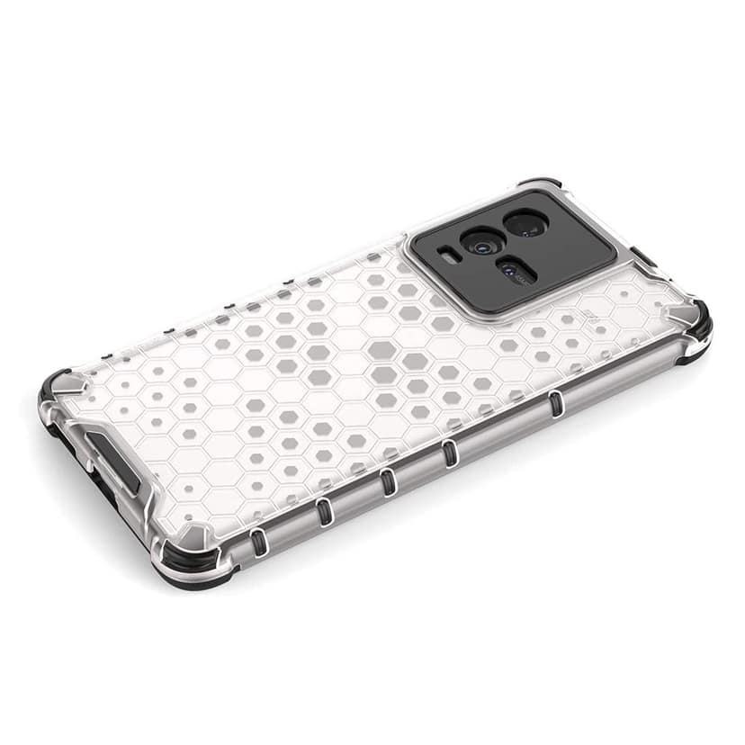 Faircost for iQOO 9T 5G Hybrid Shockproof Back Cover Hard Outside Soft Inside- (Polycabonate::Transparent) view 4