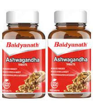 Baidyanath BAIDYANATH ASHWAGANDHA TABLETS ( PACK OF 4)