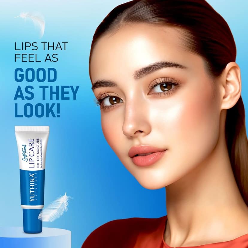 Yuthika Soft Touch Lip Care, Intense Moisture Lip Balm, Lips Moisturizing Balm 10 Gram Pack of 6 (Blister Pack) view 8