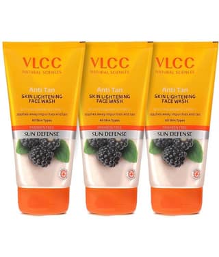 VLCC - Tan Removal Face Wash For All Skin Type ( Pack of 3 )